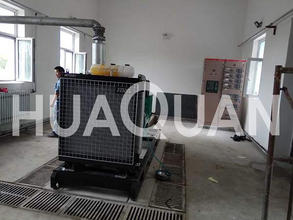 庆云水利项目备用500kW发电机组案例