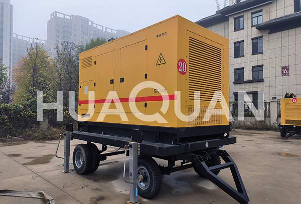 贵州信息服务用400kW移动式发电机组案例