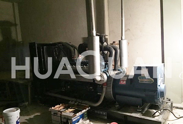 山西施工现场450kW发电机组工程应急供电保障项目
