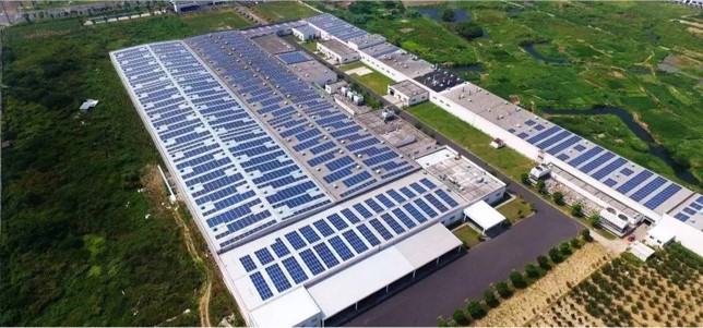 潍坊汽车4MW全额上网光伏储能案例